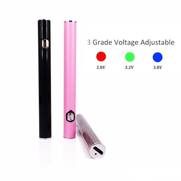 510 Thread Preheat Vape Battery AB1004 Pen Adjustable Voltage Vaporizer Pen O Pen 510 Vape Batteries 280mah Fit 510 Carts