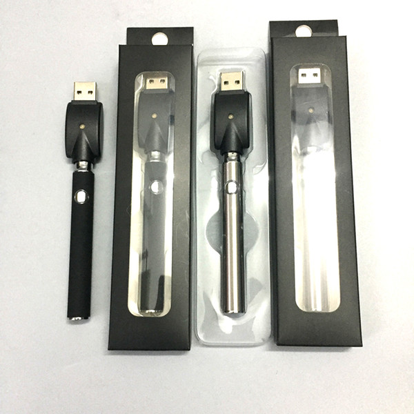 Hot selling 350mah LO Preheat battery+USB charger with blister case Ce3 G2 G10 92a3 TH205 Glass cartridge battery with push button