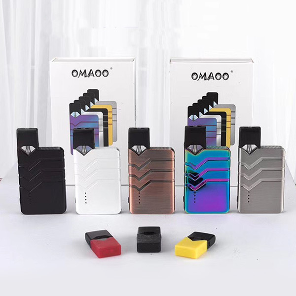 Newest Omaoo HD01 Pod Kit 300mAh Lipo Preheat VV Vape mod Battery fit 0.7ml Coco Pods 100% Original