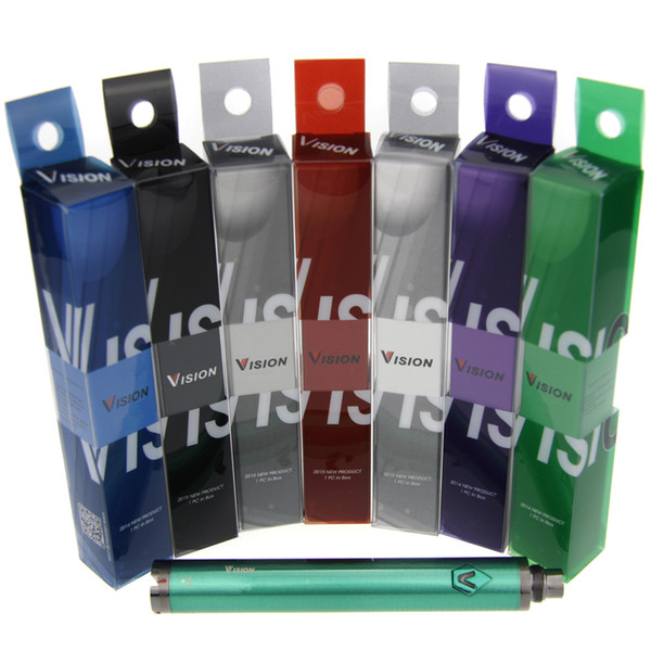 Vision Spinner 2 battery 1650mah Variable Voltage evod Twist Vision Spinner II Battery For 510 thread Atomizer protank E Cigarette Batteries