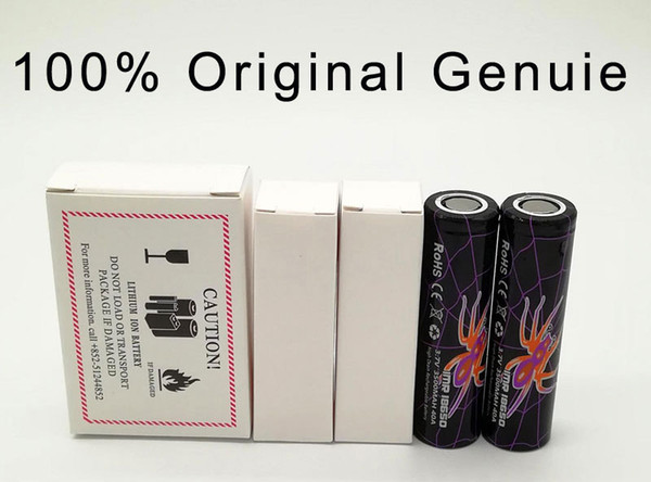 2019 Original Geniune Quality 18650 battery BLACK WIDOW 3500mAh 3.7V ECig High Drain Rechargable Lithium Batteries LG Cell Fit Vaporizer mod