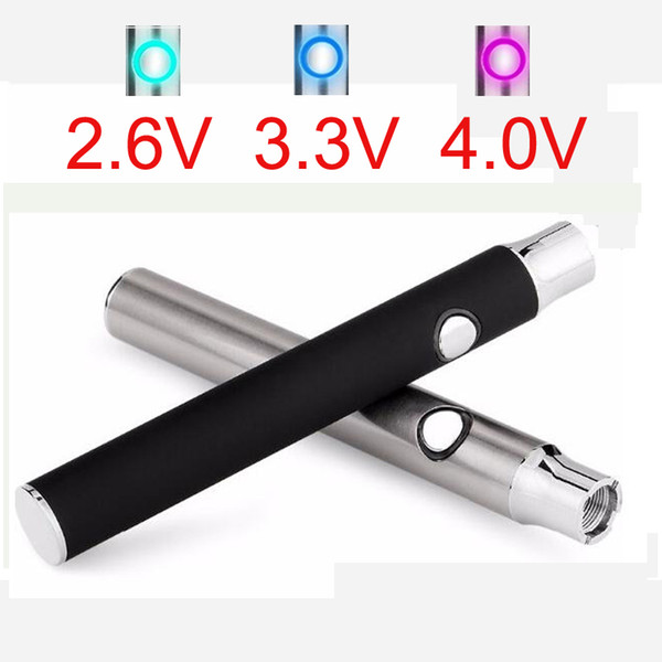 thick oil cartridge atomizer pre-heat battery vaporizer vape pen 350mah top selling new style o pen vape LO battery in black and steel