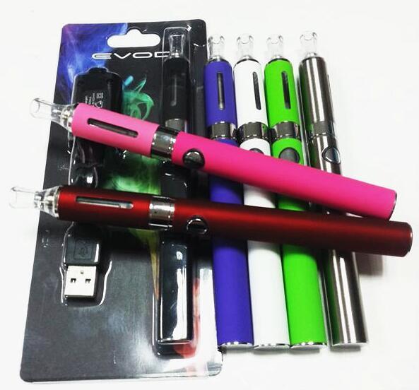 EVOD MT3 Blister pack kit eGo starter kits single kits e cigs cigarettes 650mah 900mah 1100mah battery MT3 atomizer