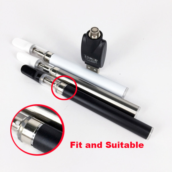 Best Quality Vape Battery 510 Battery Vape Battery Automatic 350Mah Buttonless for Cell TH205 m6t Oil Cartridge with USB Charger