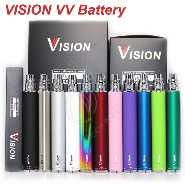 New Vision Spin Ego twist battery e cigarette ego c vv battery 1300mAh 1100mAh 900mAh 650mAh Variable Voltage 3.3-4.8V cigs ego atomizer DHL