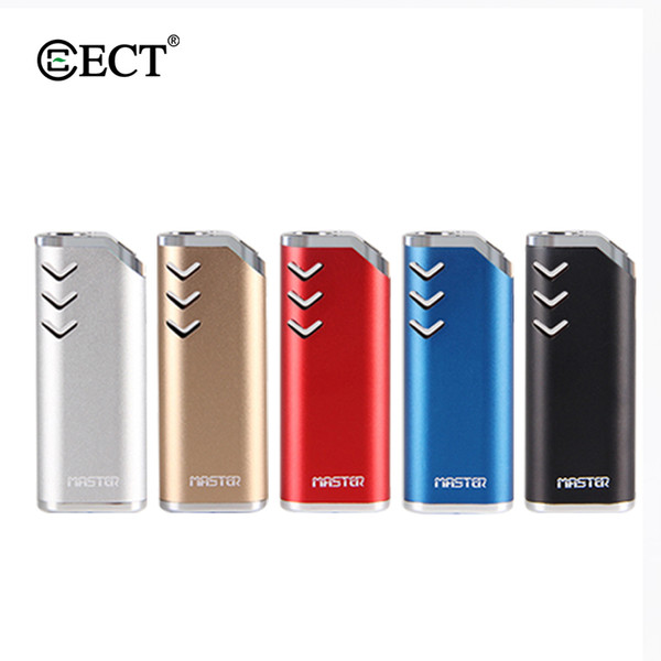 100% original ECT Master mod for Thick oil Vaporizer e cigarette Starter kits cartridges 650mAh preheating battery VV vape mods