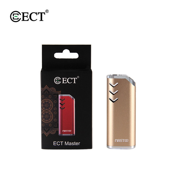 ECT Master 100% Original Kit 650mAh Battery Vaporizer Vape Pen starter Kit With Cartridge Coil Authentic