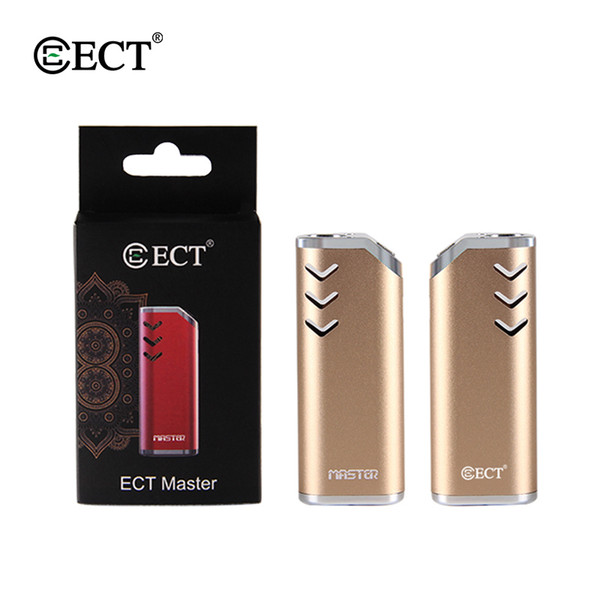 ECT Master vape mod for thick oil vaporizer e cigarette cartridges 650mah preheat Variable voltage battery electronic cigarette