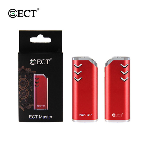 Authentic ECT Master Battery Vaporizer Kits 650mAh preheat Battery Vape Pen 510 Thread Tank Atomizer Cartridge E Cigarette DHL free