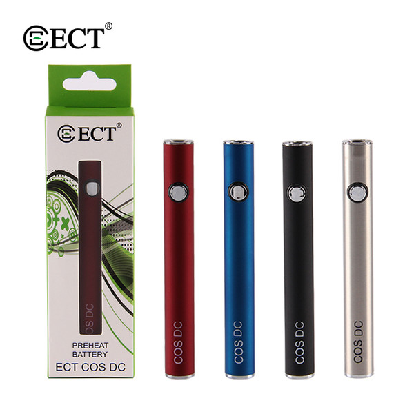 ECT COS DC Battery Thick Oil Vaporizer Preheat Battery 450mah Thick Oil Atomizer 510 thread Cartridge