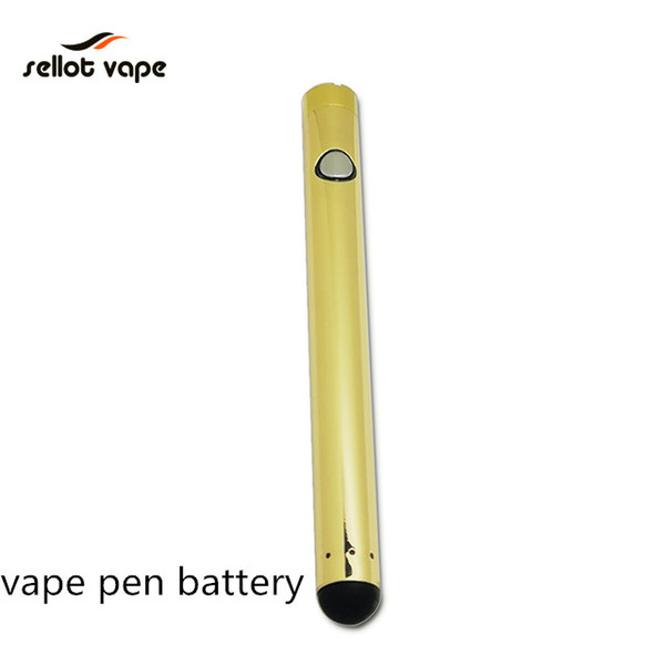 Best Quality New Vape Pen Battery With Preheating Adjustable Gold Slim 510 Vape Pen Battery Electronic Cigarettes Factory Wholesales