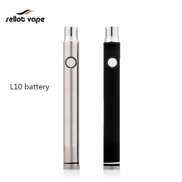 High quality vape cartridge button battery custom logo 510 preheat vape pen battery bottom adjustable vaporizer pen battery