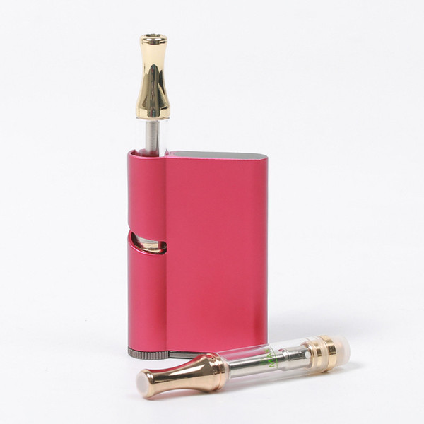 Mini Vape Pen 650mAh Vaporizer Battery Mini Variable Voltage Box Mod For Thick Oil Cartridges