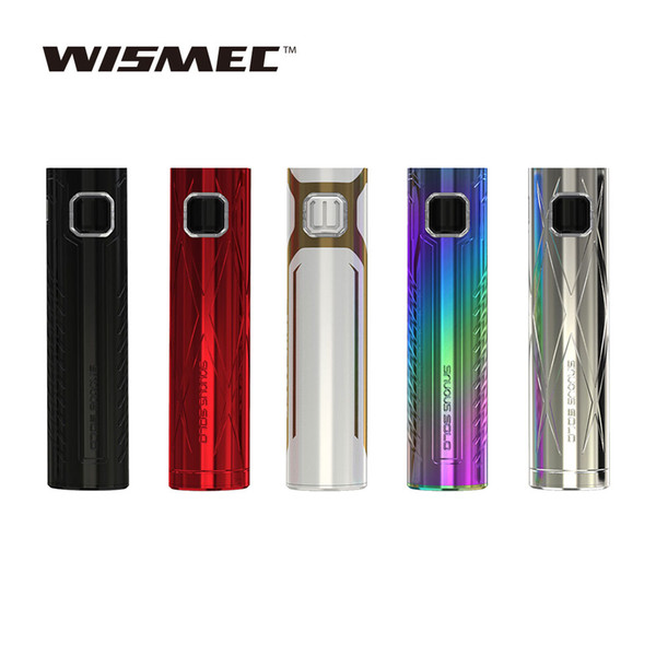 100% Original WISMEC SINUOUS SOLO Battery 2300mAh Bypass Mode & Constant Output Mode Best for Amor NS Pro Tank