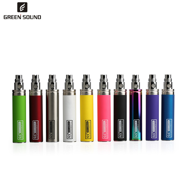 Factory Direct Green Sound Tech GS Ego II 2200mAh Colorful Battery 68g Vape Pen Battery For E-cig