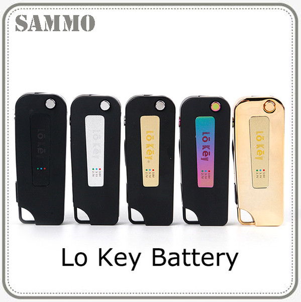 Lo Key Battery Flip Vape 350mah preheating 3 setting Voltage 2.4-3.2-4.2V For Vape Cartridges VS imini vmod