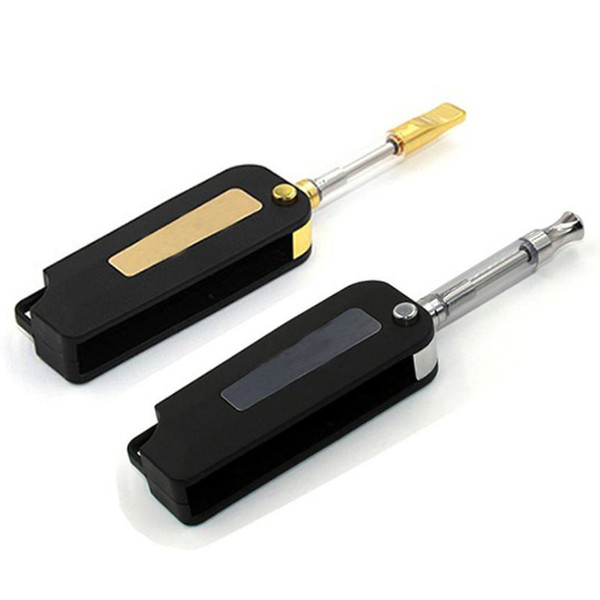 Key Box Battery 350mah Preheat Vape Pen Variable Voltage Flip Car Key Design Black Silver Battery Fit 510 Cartridges