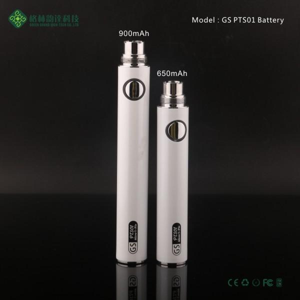 Ego T Battery PTS01 Ecig battery korea kc certifacte Android Micro 5 pin USB battery 650mAh