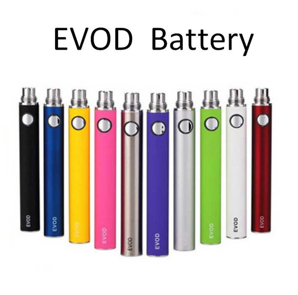 Evod Battery 3.3V 3.7V 4.2V Variable Voltage 650mah 900mah 1100mah capacity VV battery eGo e cigarettes for MT3 CE4 CE5 Protank Atomizer