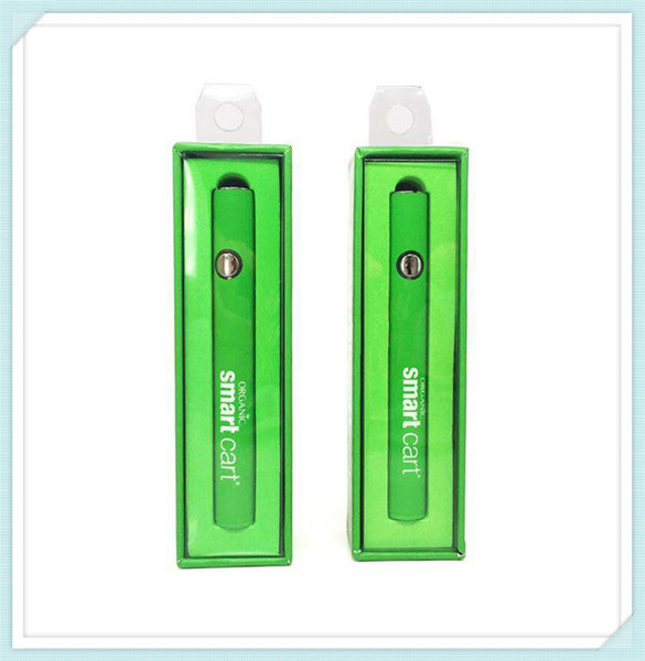 Smart Carts Preheat Battery 380mAh Variable Voltage VV Battery Charger Vape Pen Kit Best for 510 Thread SmartCart Cartridge