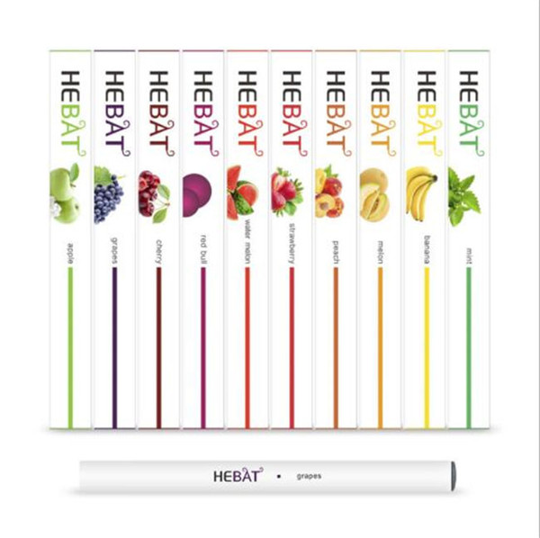 HEBAT disposable health e-cigarette inhalable smoking cessation products energy bar fruit smoke refreshing.Hot disposable E-cigarettes