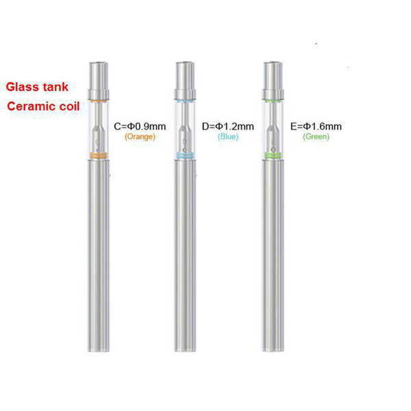 Hot Selling Bud D1 Disposable E Cigarette Vaporizer Vape Pen Ceramic Coil 0.5ml Empty Cartridge Vapor Starter Kit Battery 510 Thread