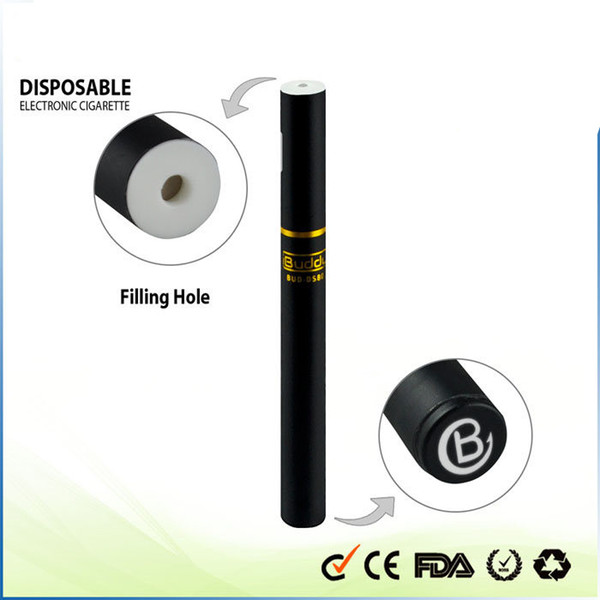 Black color disposable oil vape pens with 0.2ml oil tank top filling electronic cigarette best use for smoking wax oil vaporizer