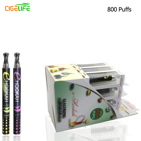 2016 Real Rushed Vape Mod Box Disposable Electronic Cigarettes Ehookah Portable E Shisha Pen 800 Puffs Metal Tip 10 Flavor Cig Dhl Free