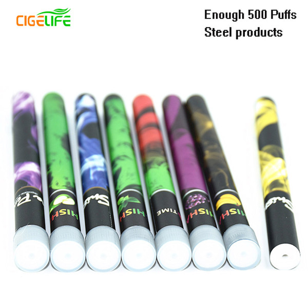 2017 Promotion Real E Shisha Pens Vapes Disposable Cigarettes Cigs 500 Puffs 35 Type Various Fruit Flavors Hookah free 280MAH Electronic