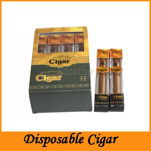 New Disposable Cigar 1800 Puffs Electronic Cigarette E Cigars No.1 E Cig Vapor Powerful Cigarettes Better Than Shisha E Hookah Disposaba