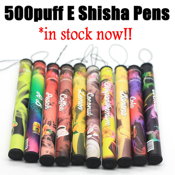 E ShiSha Hookah Pen Disposable Pen Electronic Cigarette Pipe Cigar Fruit Juice E Shisha Pen Time 500 Puffs 30 Flavors