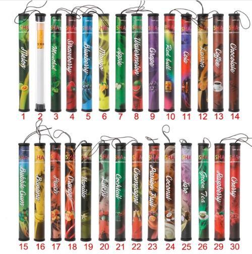 Wholesale ECT Fruits Flavor 500 Puffs Disposable Vapor Hookah Electronic Shisha Stick Pen.