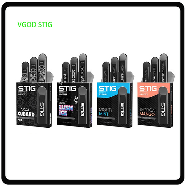 VGOD STIG Kit Disposable Pod Kit 100% quality goods vape pen hot selling 270mAH 1.2MLcapacity