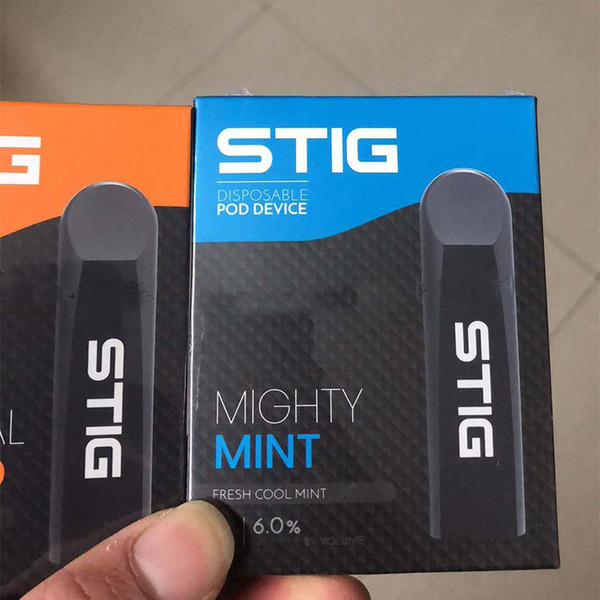 VGOD STIG Disposable Pod Device Kit 270mAh Battery 1.2ml Cartridge Vape Pen Portable Pod 3pcs/Pack 300 Puffs Clone