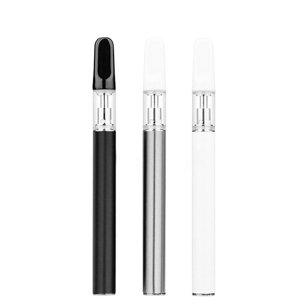 Best disposable Ceramic Coil Vape Pen Cartridges Pyrex Glass TH210 Vaporizer Pen Cartridges Vape Cartridge Thick Oil ship