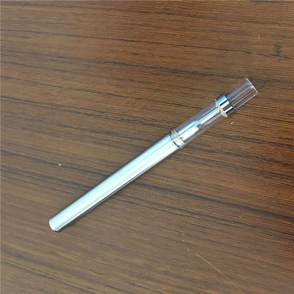 Rechargeable disposable Vape pen cartridge BUD D1S bottom micro usb charge vape battery thick oil ceramic coil vaporizer CO2 oil Atomizer