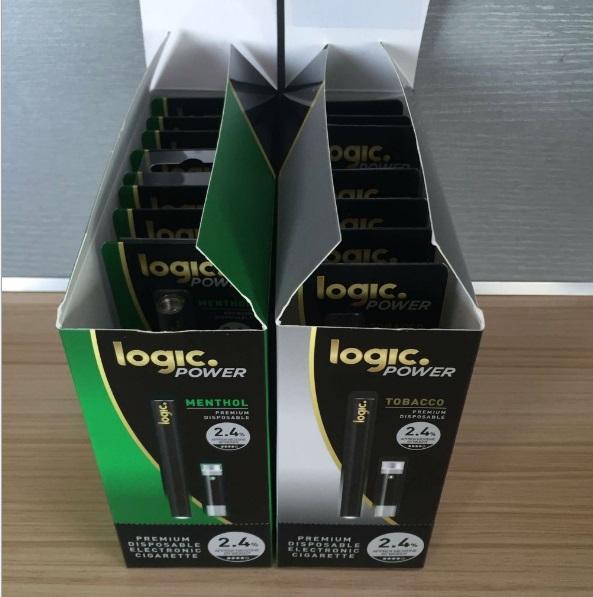 2017 CHEAP LOGIC ECIG LOGIC POWER REFILL 3X PREMIUM CARTRIDGES 10PCS/LOT HOT SALE IN NEW YORK MARKET