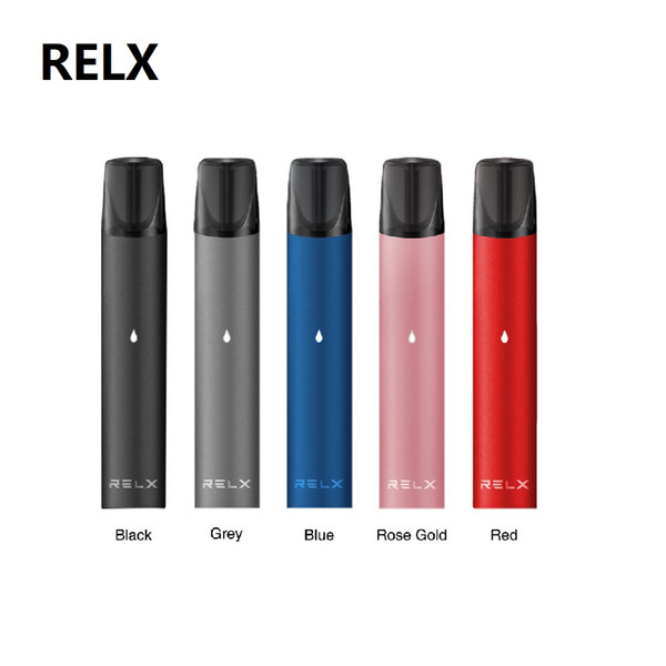 Relx AIO POD Starter Kit 350mAh Disposable Kit with 2ml Pod Cartridge E Cig Pod Kit with Innovative Atomizing Technology