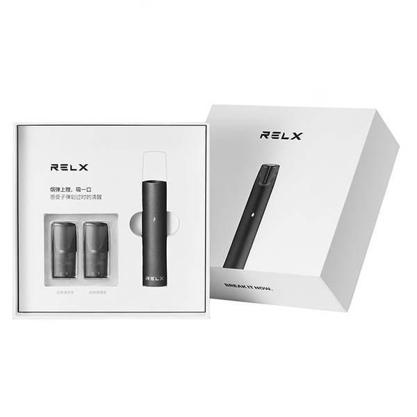 RELX AIO Disposable POD Starter Kit 350mAh with Leak-Proof Complete POD System & Lowest Leakage Risk Design TOP Quality E-Cigarette K