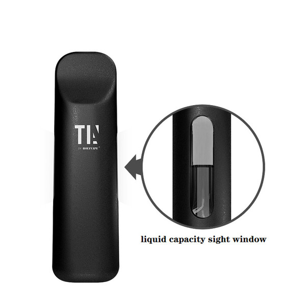 Holyvape TIA Disposable Pod System Vape Pen with 300mAh Battery 1.3ml Cartridge 7 Flavors Portable E Cigarette 100% Authentic