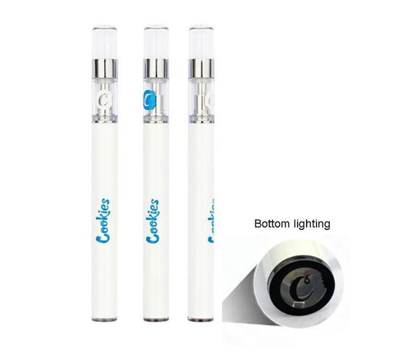 Cookies Disposable Vapor Pen Kit Ceramic Coil BUD Thick Oil 350mAh Battery 0.5ml Cartridge Glass Tank