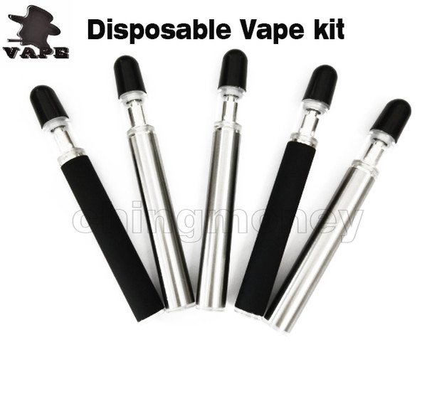 New Disposable Vape Pen starter kits 280mah Battery 0.3ml 0.5ml Ceramic Coil Glass Disposable E Cigarette DHL free