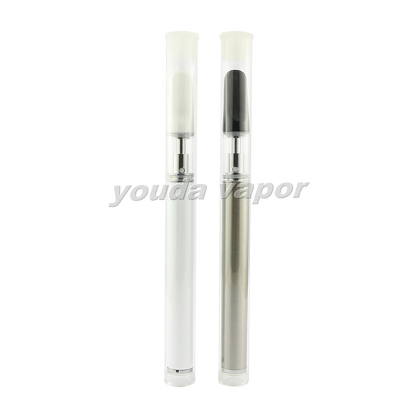 empty vape pen cartridges .5ml 400mah battery glass thick oil vape cartridges disposable electronic vape pens --03