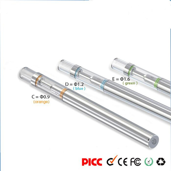 vaporizer manufacturers wholesale disposable ecig BUD-D1 ceramic heating element with 0.5ml glass tank 200puffs e cig battery 310mah