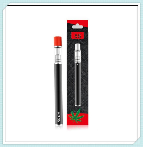 Disposable Vape Pen E-Cigarette C1C2 Ceramic Coil Portable ECigs Vaporizer Pen 0.3ml 0.5ml Thick Oil Vaporizer Pen Cartridges