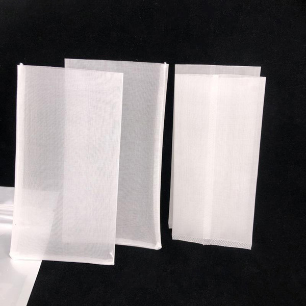 Disposable Clean Rosin Bags Polyester Nylon Monofila Mesh Heat Rosin Press Machine Clean Rosin Filter Bags Tea Bags