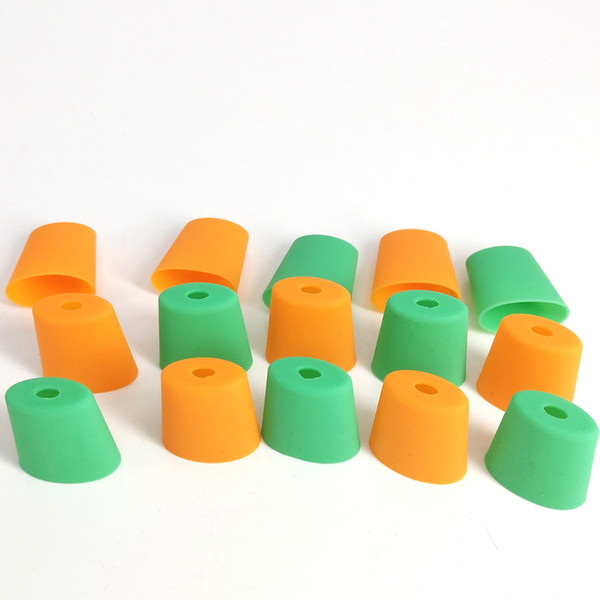 Disposable Pods Vape Pen Mouthpiece Tester Silicone Testing Drip Tip Cover Cap Flat Pod OP4 COCO Empty Pod