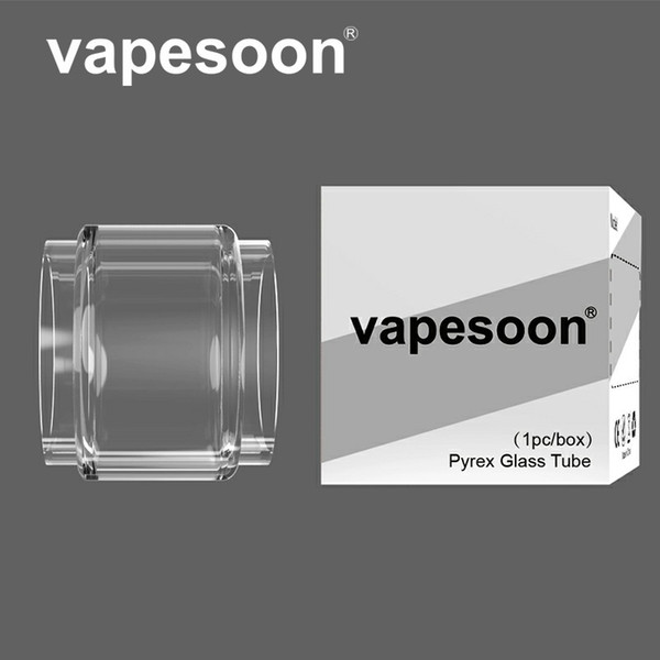 Authentic VapeSoon Fat Bubble Glass Tube For Freemax Twister 80w Kit Fireluke 2 TPD Fireluke MINI Mesh Pro Starre Pure FireLuke Mesh