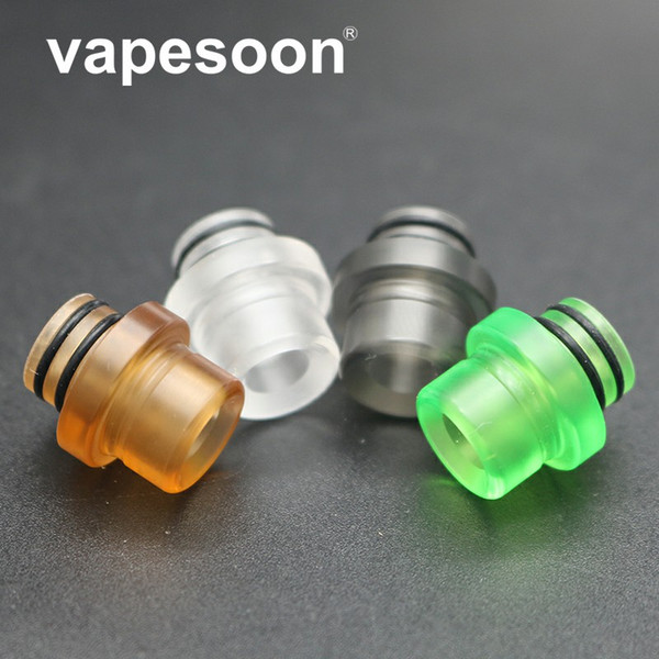 VapeSoon Newest 510 Acrylic Drip Tip Cool Style Vape Drip Tip For TFV8 BABY Falcon Atomizer ect fast shipping