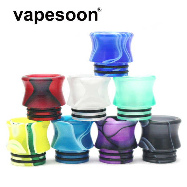 VapeSoon 810 Acrylic Drip Tip Slim Waist Drip Tip Suit For TFV8 BIG BABY TFV12 PRINCE Mfeng Tank IJUST 3 etc Acrylic Package